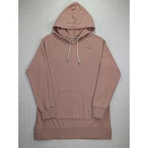 Champion Women’s Dusty Pink Lightweight Pullover Hoodie Size Small S